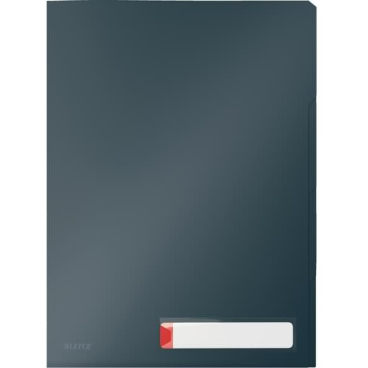 Sichthülle Cosy mit 3 Fächern A4 PP genarbt VE=3 Stück grau Sichthülle Cosy mit 3 Fächern A4 PP genarbt VE=3 Stück grau - Bild-Darstellung des Produktes 1