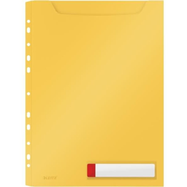 Prospekthülle Cosy A4 Maxi PP einklappbarer Lochrand VE=3 Stück gelb Prospekthülle Cosy A4 Maxi PP einklappbarer Lochrand VE=3 Stück gelb - Bild-Darstellung des Produktes 1