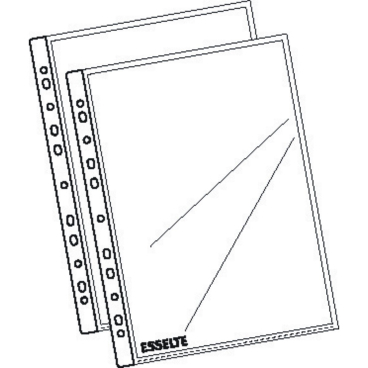 Prospekthüllen A4 50my PP genarbt VE=10 Stück Prospekthüllen A4 50my PP genarbt VE=10 Stück - Bild-Darstellung des Produktes 1