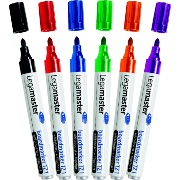 Boardmarker TZ 1 6er Set sortiert Boardmarker TZ 1 6er Set sortiert - Bild-Darstellung des Produktes 1
