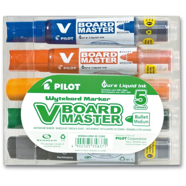 Boardmarker V-Boardmaster Begreen Set 5 Farben Boardmarker V-Boardmaster Begreen Set 5 Farben - Bild-Darstellung des Produktes 1