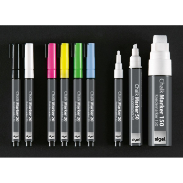 Kreidemarker 1-2mm pink/green/yellow/blue Kreidemarker 1-2mm pink/green/yellow/blue - Bild-Darstellung des Produktes 1
