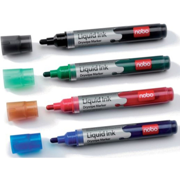 Liquid Ink Boardmarker Rundspitze 6 Stück sortiert Liquid Ink Boardmarker Rundspitze 6 Stück sortiert - Bild-Darstellung des Produktes 1