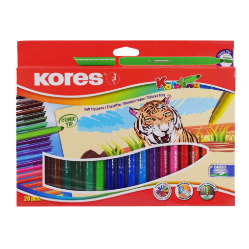 Kores Korellos Filzmalstifte