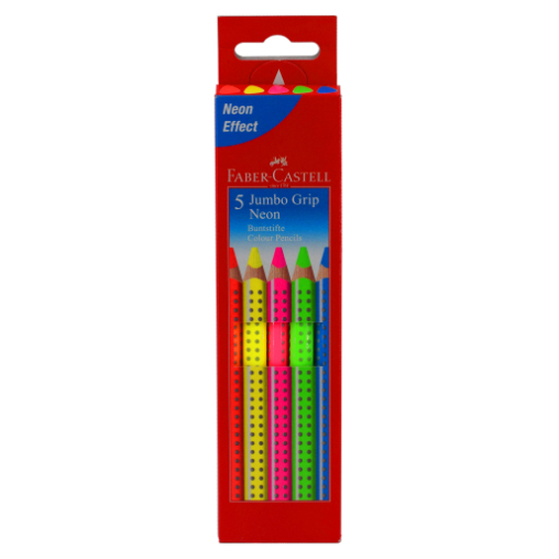 Faber-Castell Jumbo Grip Neon Buntstift
