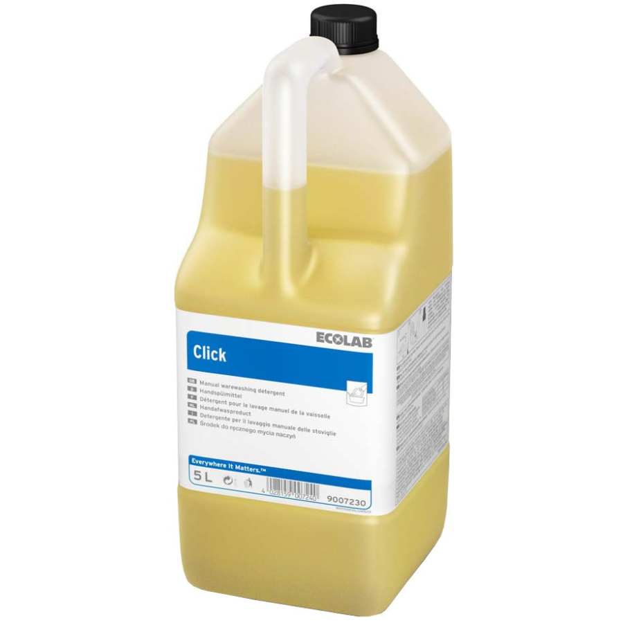 Ecolab Click ECOLAB Click Handspülmittel, 5 l - Kanister (1 Karton = 4 Kanister ...