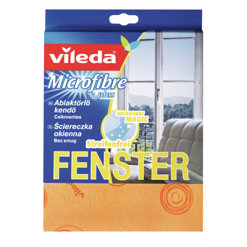 Vileda Microfaser Glas- und Fenstertuch