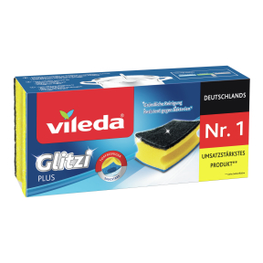 Vileda Glitzi Scheuerspirale – 3er Pack, Rostfreier Edelstahl, Härtegrad 4 – Gegen Hartnäckige Verkrustungen Vileda Glitzi Scheuerspirale – 3er Pack, Rostfreier Edelstahl, Härtegrad 4 – Gegen Hartnäckige Verkrustungen