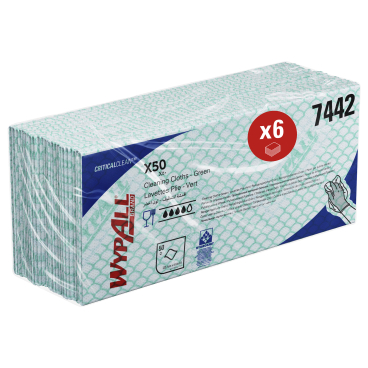 WYPALL* X50 Wischtücher - Interfold 1 Box = 50 Tücher - Bild-Darstellung des Produktes 1