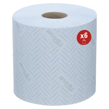 WypAll® L10 Rollenhandtücher, 1-lagig 1 Karton = 6 Rollen à  800 Tücher = 4800 Tücher - Bild-Darstellung des Produktes 1