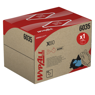 WYPALL* X60 Wischtücher - BRAG* Box 1 Box = 200 Tücher - Bild-Darstellung des Produktes 1