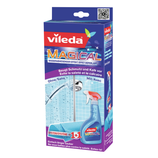 Vileda Magical Set, wasserabweisender Effekt
