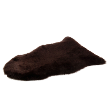 Gözze Schaffell-Teppich, 60 x 90 cm Farbe: dunkelbraun - Bild-Darstellung des Produktes 1