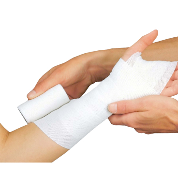 Lenkideal® Idealbinde, ohne Verbandklammern, weiß 1 Packung = 10 Stück, lose im Karton, Maße: 6 cm x 5 m - Bild-Darstellung des Produktes 1