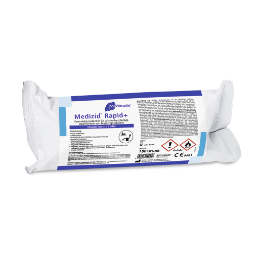 Meditrade Medizid® Rapid+ Desinfektionstücher