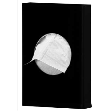 SanTRAL® HB 2 Hygienebeutelspender Edelstahl, mattschwarz, pulverbeschichtet, P - Bild-Darstellung des Produktes 1