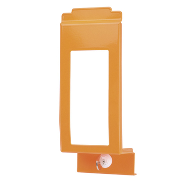 ingo-man® VF IMP E P Verschlussblende Für 1 Liter - ingo-man® plus Spender, leuchtorange - Bild-Darstellung des Produktes 1