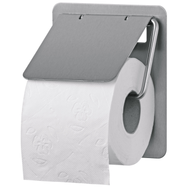 SanTRAL® TRU 1 Toilettenpapierspender Edelstahl, geschliffen, max. Ø 120 mm, E AFP - Bild-Darstellung des Produktes 1