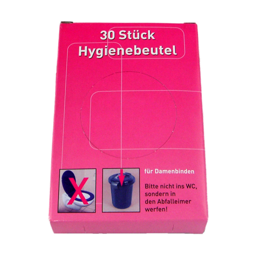 Hygienebeutel, Kunststoff