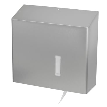 SanTRAL® RHU 31 Toilettenpapierspender Edelstahl, geschliffen, max. Ø 330 mm, E - Bild-Darstellung des Produktes 1