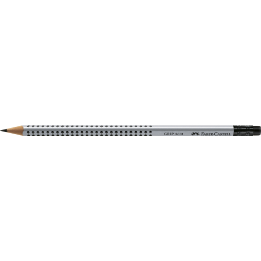Faber-Castell Grip 2001 Bleistift mit Gummitip, B