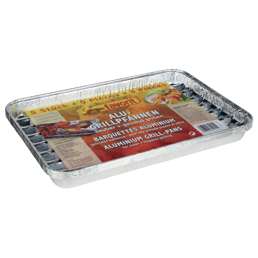 Favorit Alu-Grillpfannen
