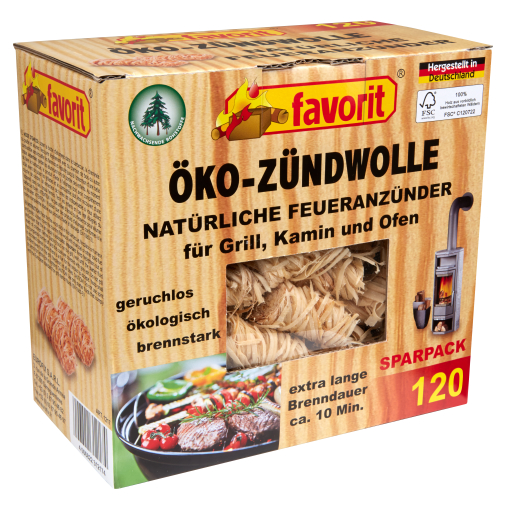 Favorit Öko-Zündwolle