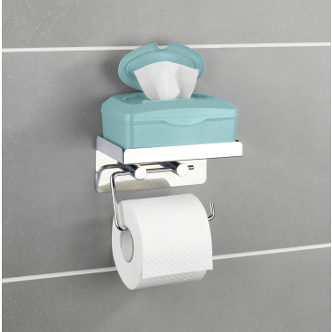 Toilettenpapierhalter Mit Ablage - 304 Edelstahl, Selbstklebend Oder Schraubbar, Für Bad & Küche