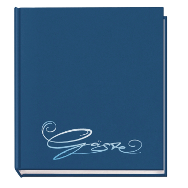Gästebuch Classic 205x240mm 144 Seiten blau Gästebuch Classic 205x240mm 144 Seiten blau - Bild-Darstellung des Produktes 1