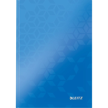 Notizbuch Wow A5 80 Blatt 90g/qm kariert blau metallic Notizbuch Wow A5 80 Blatt 90g/qm kariert blau metallic - Bild-Darstellung des Produktes 1