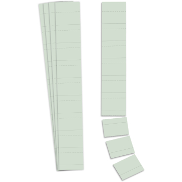 Einsteckkarten für Planrecord-Stecktafel BxH 60x32mm VE=90 Stück grau Einsteckkarten für Planrecord-Stecktafel BxH 60x32mm VE=90 Stück grau - Bild-Darstellung des Produktes 1