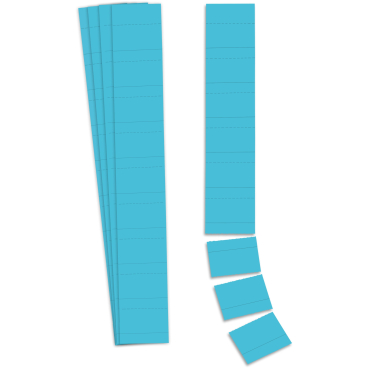 Einsteckkarten für Planrecord-Stecktafel BxH 60x32mm VE=90 Stück blau Einsteckkarten für Planrecord-Stecktafel BxH 60x32mm VE=90 Stück blau - Bild-Darstellung des Produktes 1
