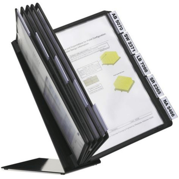 Sichttafelständer Vario Table 10 10 Sichttafeln schwarz Sichttafelständer Vario Table 10 10 Sichttafeln schwarz - Bild-Darstellung des Produktes 1
