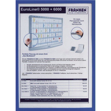 Dokumentenhalter ITSA4M/5 03 DIN A4 blau 5 Stück Dokumentenhalter ITSA4M/5 03 DIN A4 blau 5 Stück - Bild-Darstellung des Produktes 1