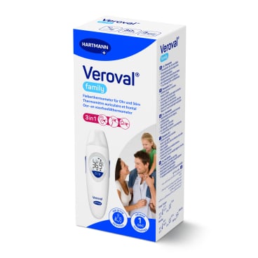 Veroval® family Infrarot-Fieberthermometer, 3in1 1 Stück - Bild-Darstellung des Produktes 1