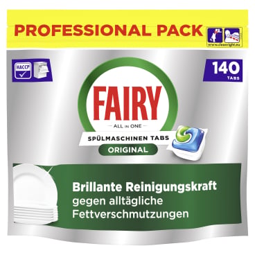 Fairy Professional All In One Spülmaschinentabs 1 Beutel = 140 Stück - Bild-Darstellung des Produktes 1
