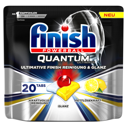 Finish Quantum Ultimate Spülmaschinentabs, Citrus