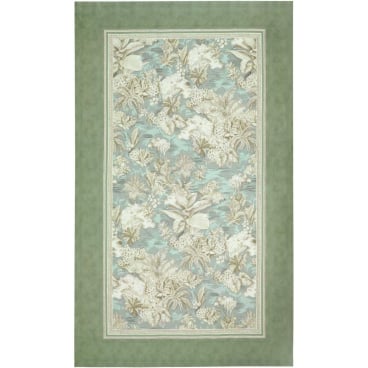 bassetti BOBOLI Tischdecke, geblümt, 100% Baumwolle (Twill), Made in Italy 170x170 cm - Bild-Darstellung des Produktes 1