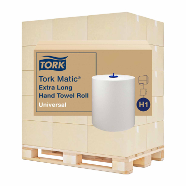 Tork Handtuchrollen Matic®, H1-kompatibel, 21 cm x 280 m, weiß 1 Palette = 28 Kartons = 168 Rollen - Bild-Darstellung des Produktes 1