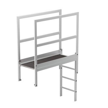 MUNK Attika-Überstieg in Sonderlängen Aluminium eloxiert 1400mm 1 Stück - Bild-Darstellung des Produktes 1