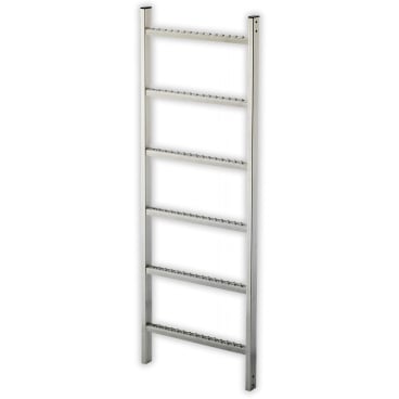 Hailo Schachtleiter 400mm lichte Weite Edelstahl 1.4301 / ASTM 304 mit 9 Sprossen 2,52m 1 Stück - Bild-Darstellung des Produktes 1