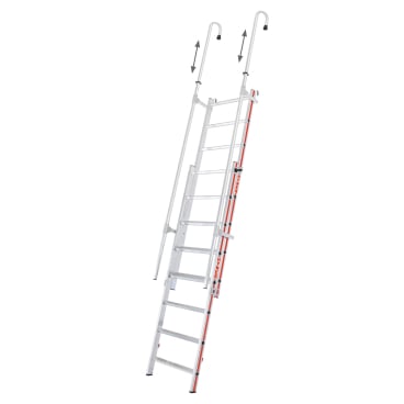 Hymer Einhängeleiter Schiebeleiter Regaleinhängeleiter 11+12 Sprossen 1 Stück - Bild-Darstellung des Produktes 1