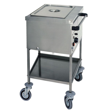 KBS Bainmarie Wagen, 1GN 1/1, seitliche Bedienung B 560 mm x T 650 mm x H 850 mm - Bild-Darstellung des Produktes 1