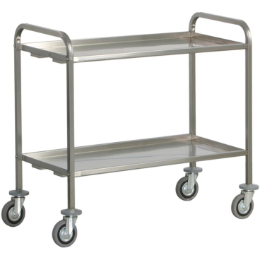 KBS Schwerlast-Servierwagen 1120 mit 2 Böden - 150 kg Traglast B 1110 mm x T 660 mm x H 980 mm - Bild-Darstellung des Produktes 1
