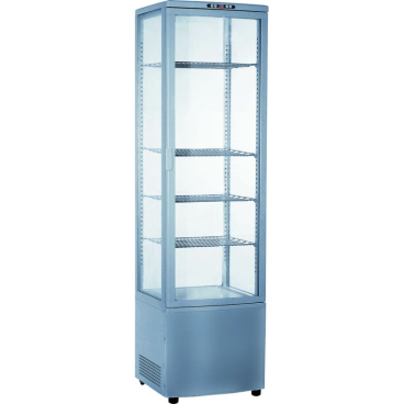 KBS Panoramavitrine RT-280 G LED (silber) B 515 mm x T 485 mm x H 1895 mm - Bild-Darstellung des Produktes 1