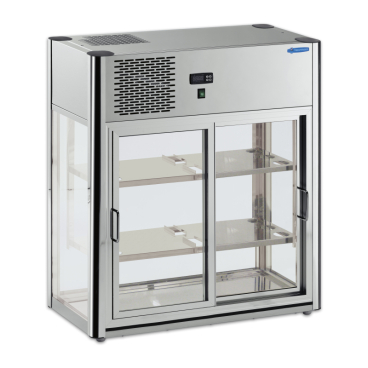 KBS Tischkühlvitrine Linus 100 B 800 mm x T 438 mm x H 734 mm - Bild-Darstellung des Produktes 1