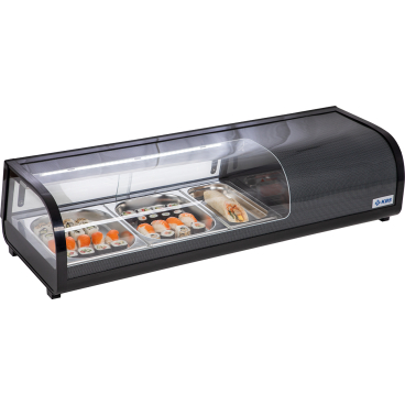 KBS Belegstation Sushi 1200 für 4x GN 1/3 B 1177 mm x T 420 mm x H 265 mm - Bild-Darstellung des Produktes 1