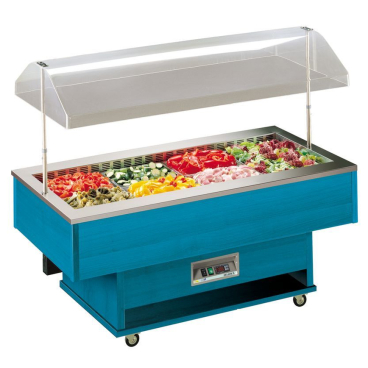 KBS Salatbar Delizie S Kids B 1423 mm x T 750 mm x H 1315 mm - Bild-Darstellung des Produktes 1