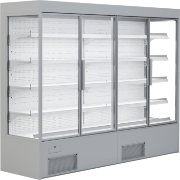KBS Wandkühlregal Variant 257 mit Drehtüren B 2570 mm x T 720 mm x H 2000 mm - Bild-Darstellung des Produktes 1
