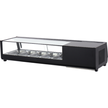 KBS Belegstation Sushi 1410 für 5x GN 1/3 B 1352 mm x T 426 mm x H 296 mm - Bild-Darstellung des Produktes 1